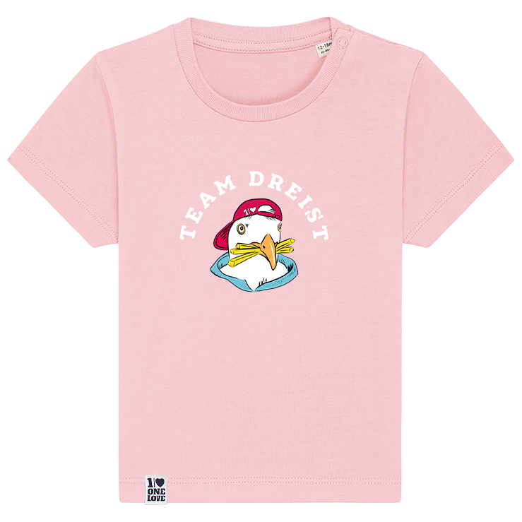 Maritime Liebe – Bio-Baby-Shirt Team Dreist