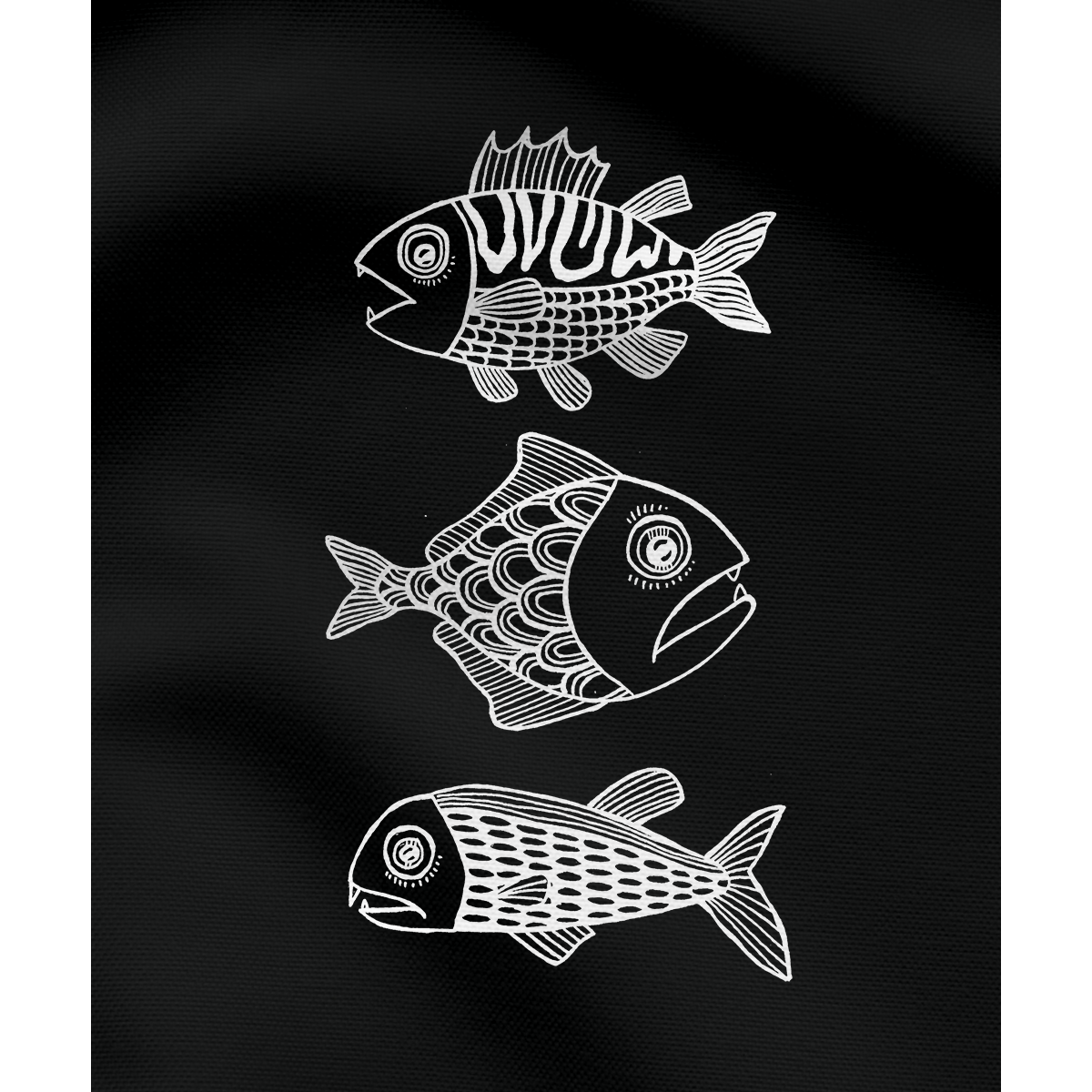 Meerzeit Fische – Herren Shirt | 100% Bio-Baumwolle