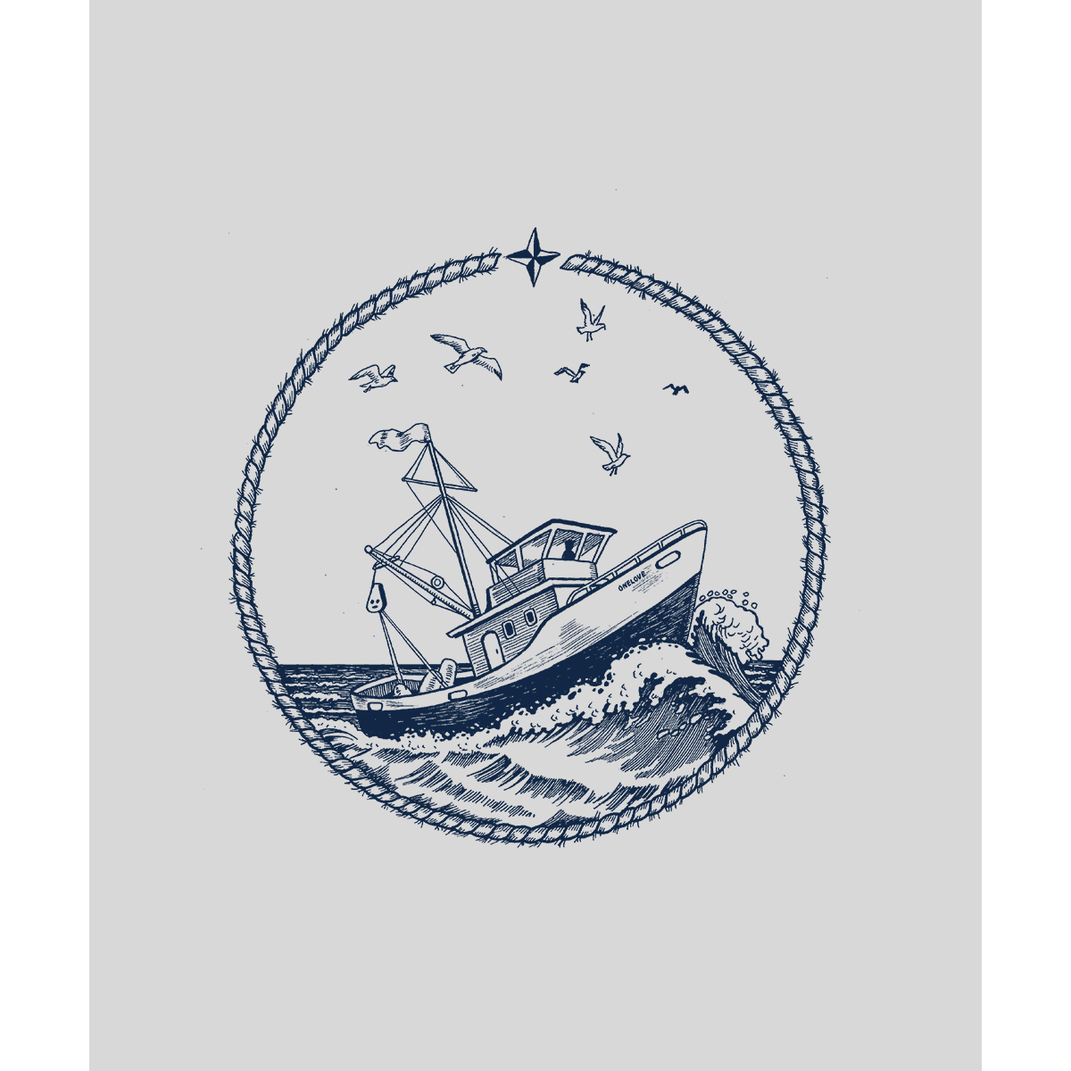 Kutter-Kante - Maritimer Flaschenzauber