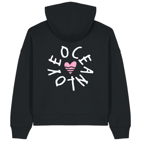 Oceanlove  – Damen Hoodie | Bio-Baumwolle | Backprint