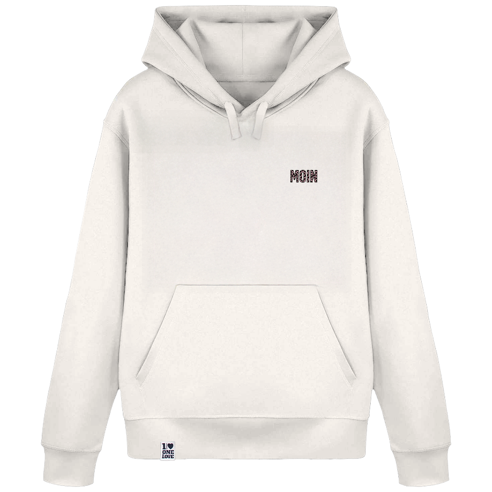 Moin-Leo - Unisex Hoodie | 100% Bio-Baumwolle | Edler Stick