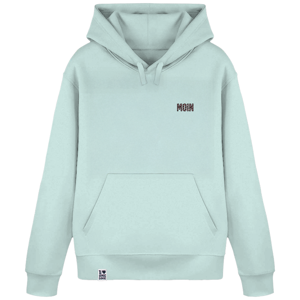 Moin-Leo - Unisex Hoodie | 100% Bio-Baumwolle | Edler Stick