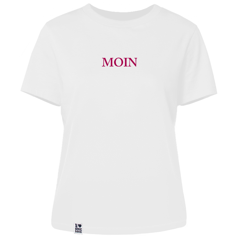 Meerzeit-Feeling – Damen Shirt | 100% Bio-Baumwolle | Edler Stick