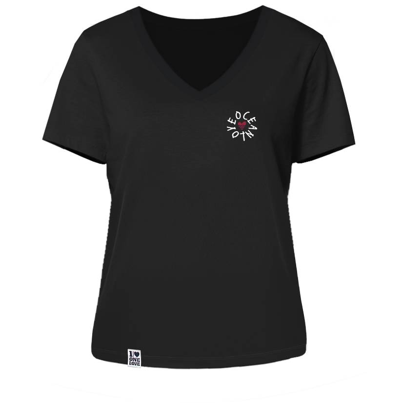 Oceanlove  - Damen Shirt | V-Ausschnitt