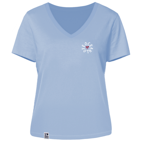 Oceanlove  - Damen Shirt | V-Ausschnitt