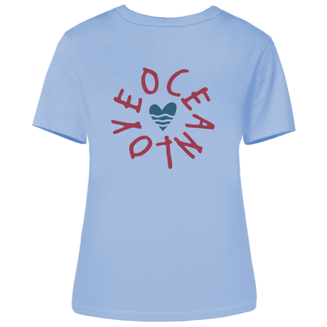 Oceanlove – Damen Shirt | 100% Bio-Baumwolle | Backprint