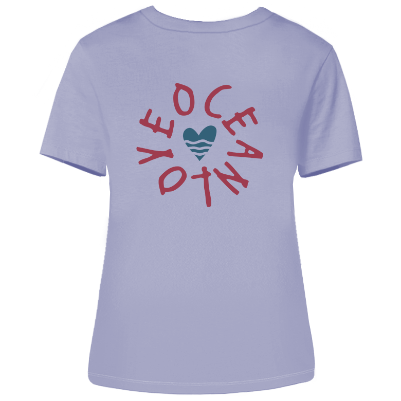 Oceanlove – Damen Shirt | 100% Bio-Baumwolle | Backprint