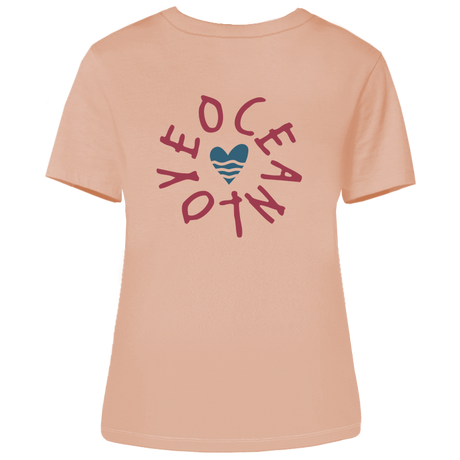 Oceanlove – Damen Shirt | 100% Bio-Baumwolle | Backprint