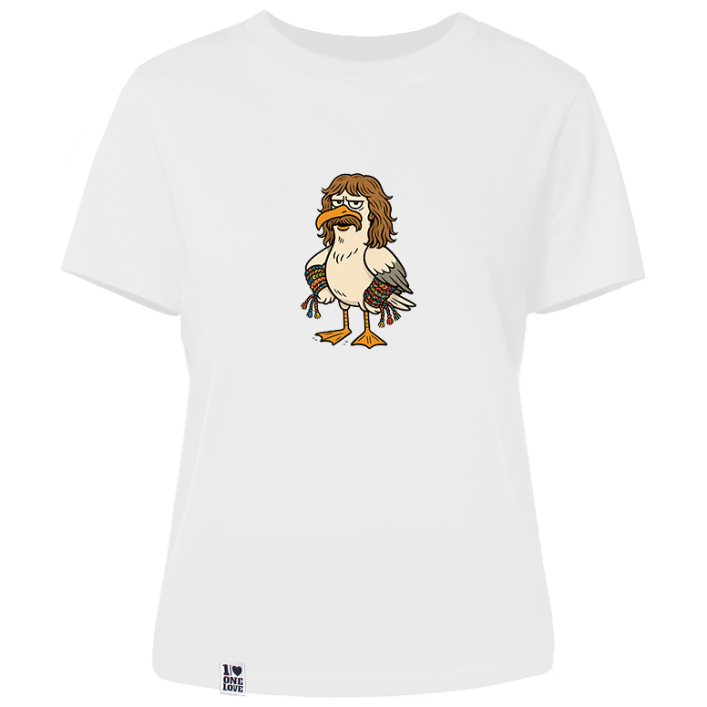 Möwe Wolle - Damen Shirt | 100% Bio-Baumwolle