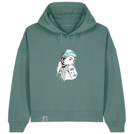 Skipperin Lucy  - Damen Hoodie | Bio-Baumwolle