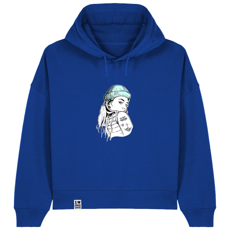Skipperin Lucy  - Damen Hoodie | Bio-Baumwolle