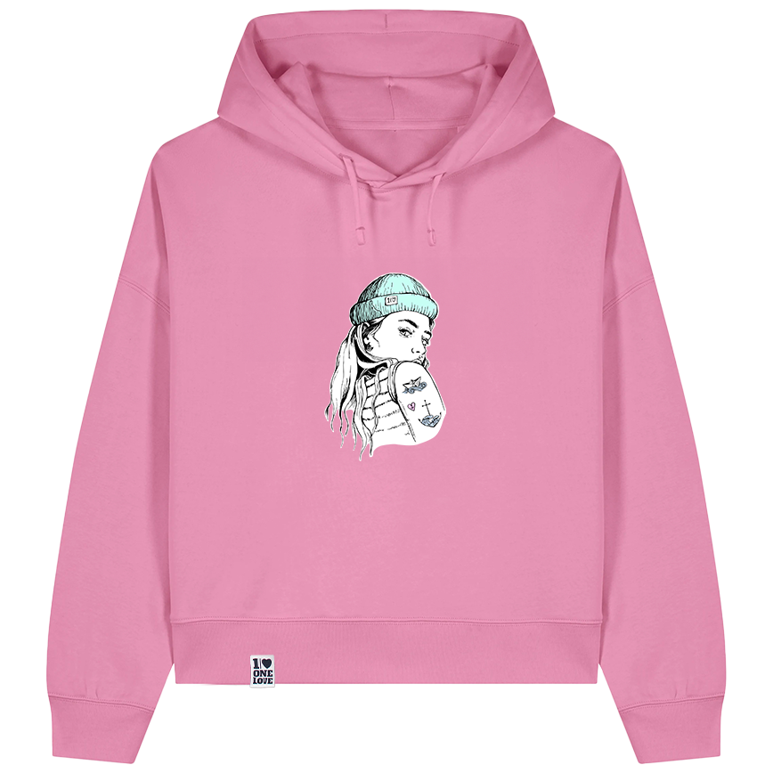 Skipperin Lucy  - Damen Hoodie | Bio-Baumwolle