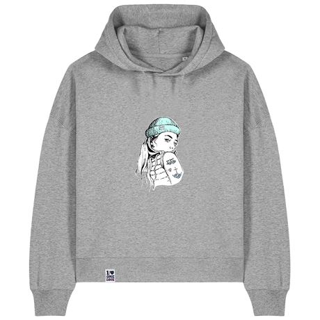 Skipperin Lucy  - Damen Hoodie | Bio-Baumwolle