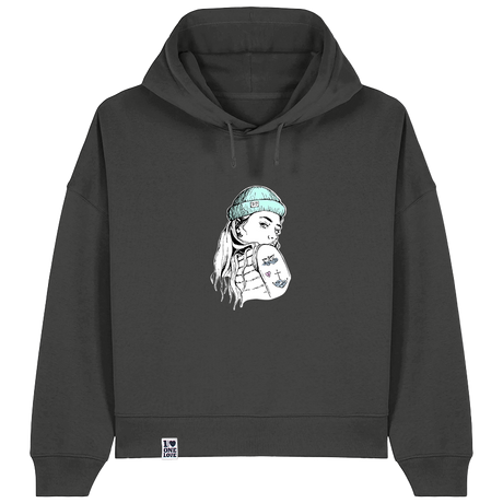 Skipperin Lucy  - Damen Hoodie | Bio-Baumwolle