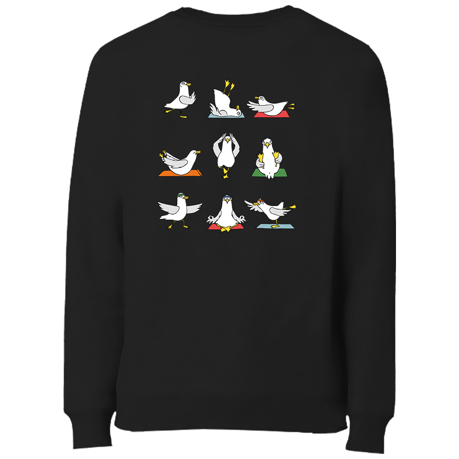 Meeresgefühl – Yoga Möwen Sweater