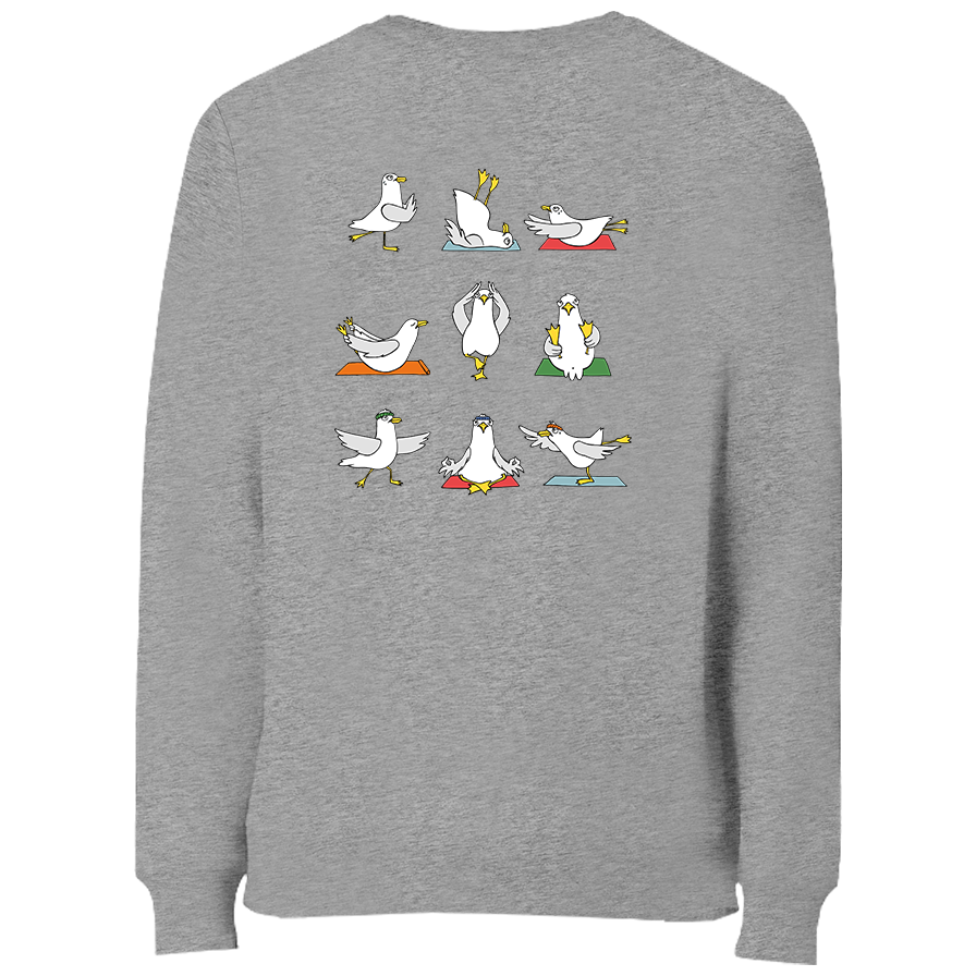 Meeresgefühl – Yoga Möwen Sweater