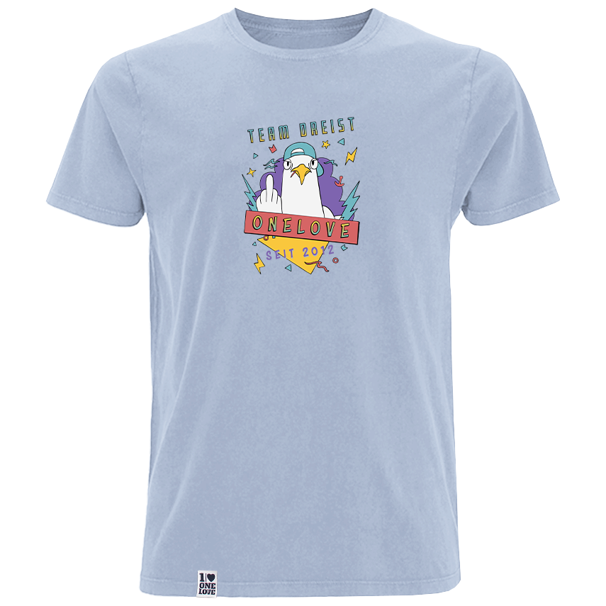 90er Team Dreist – Herren Shirt | 100% Bio-Baumwolle
