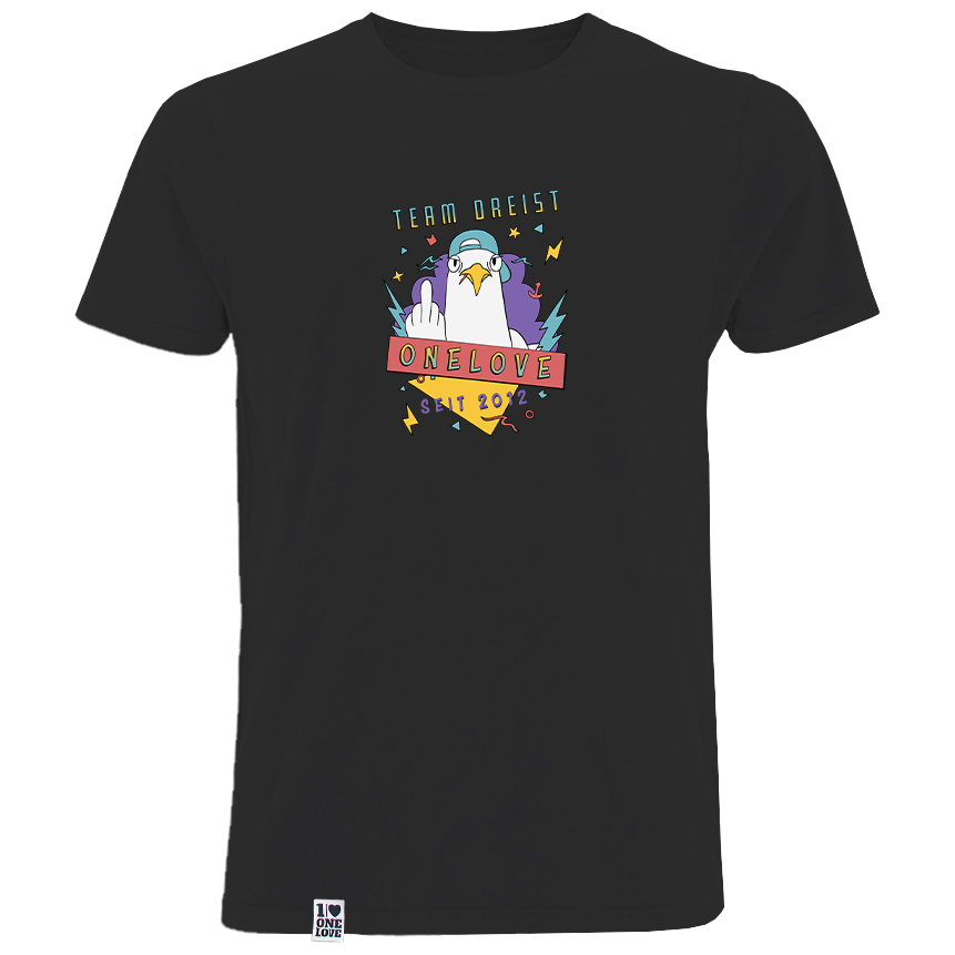 90er Team Dreist – Herren Shirt | 100% Bio-Baumwolle