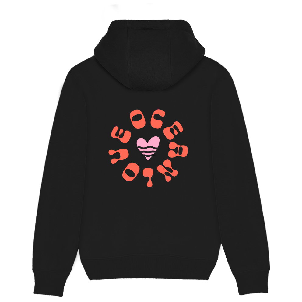 Oceanlove - Unisex Hoodie | 100% Bio-Baumwolle | Backprint
