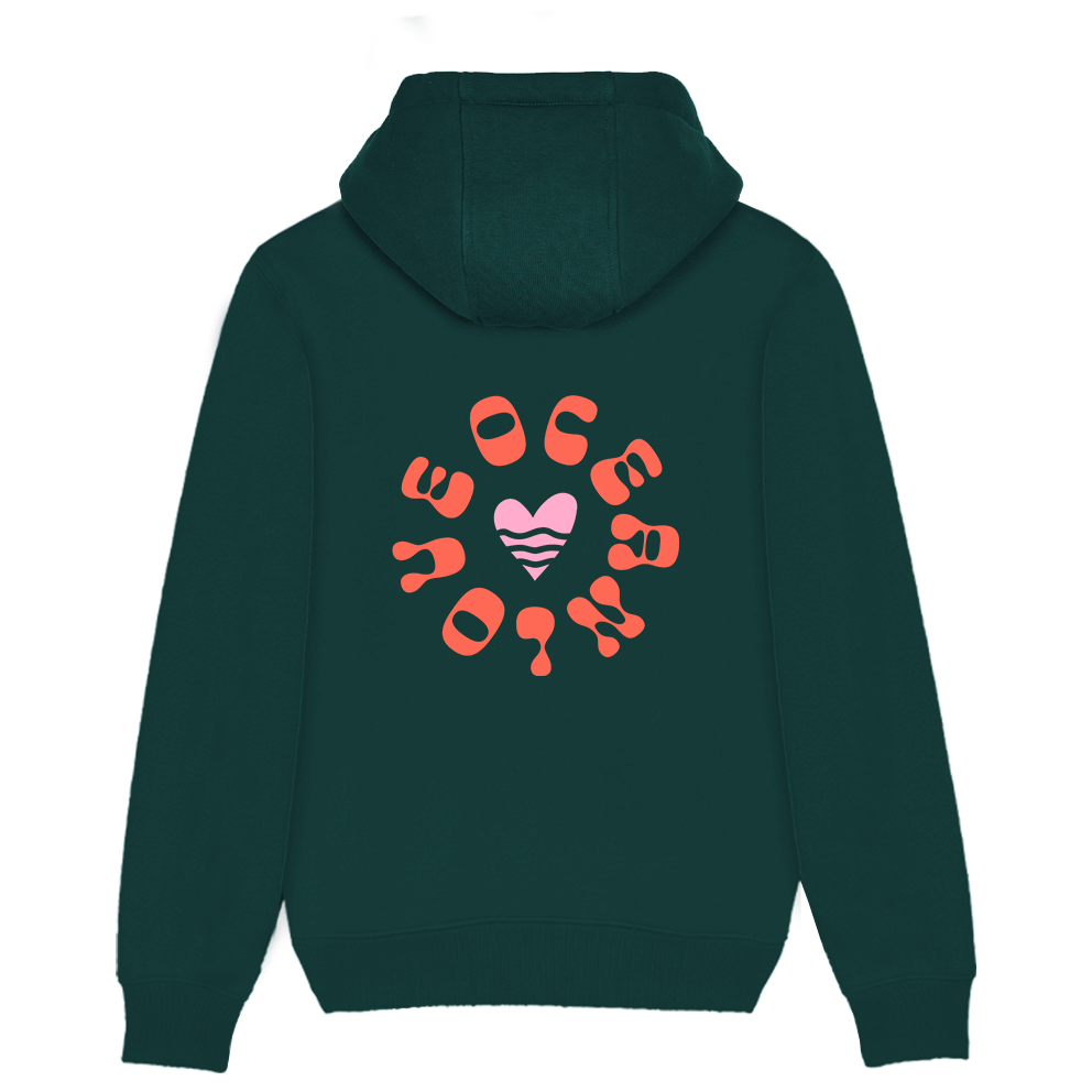 Oceanlove - Unisex Hoodie | 100% Bio-Baumwolle | Backprint