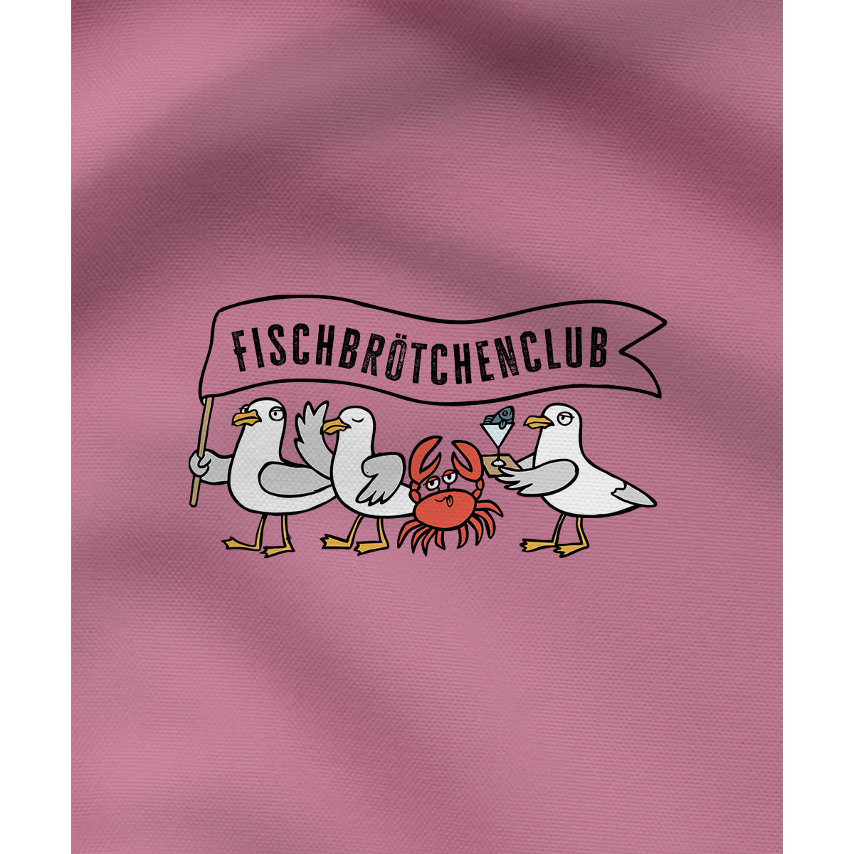 Fischbrötchenclub – Damen Hoodie | Bio-Baumwolle