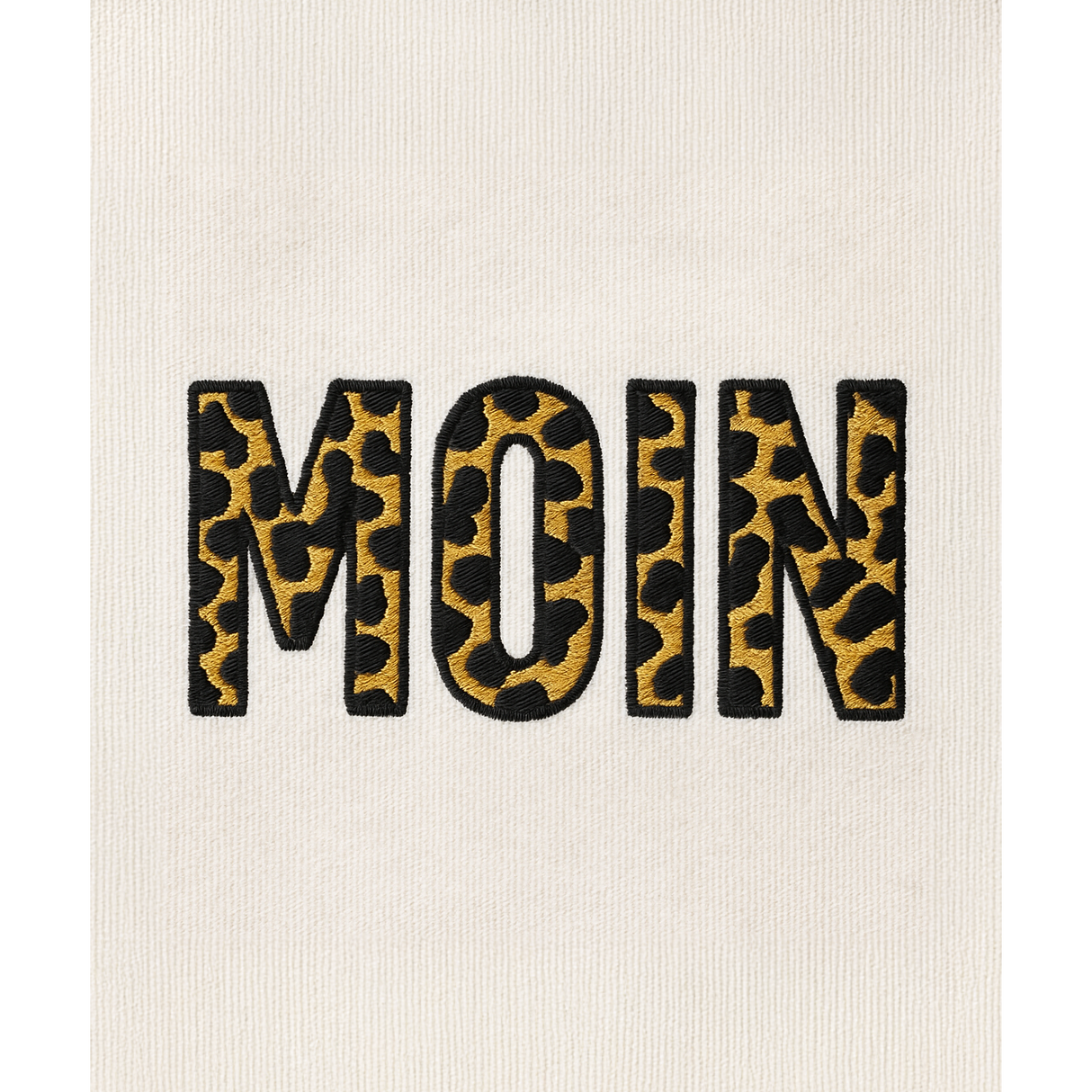 Moin-Leo - Herren Shirt | 100% Bio-Baumwolle | Edler Stick