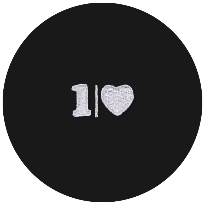 ONELOVE - Herren Shirt | 100% Bio-Baumwolle | Edler Stick