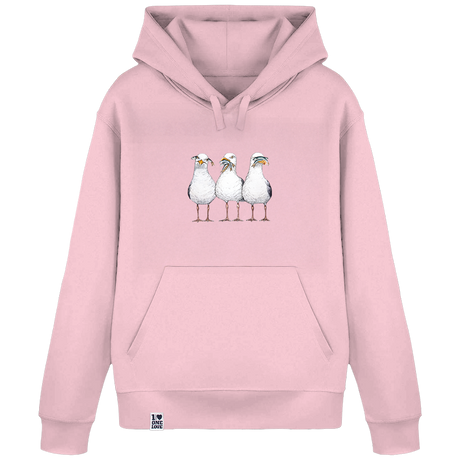 Drei Möwen  - Unisex Hoodie | 100% Bio-Baumwolle