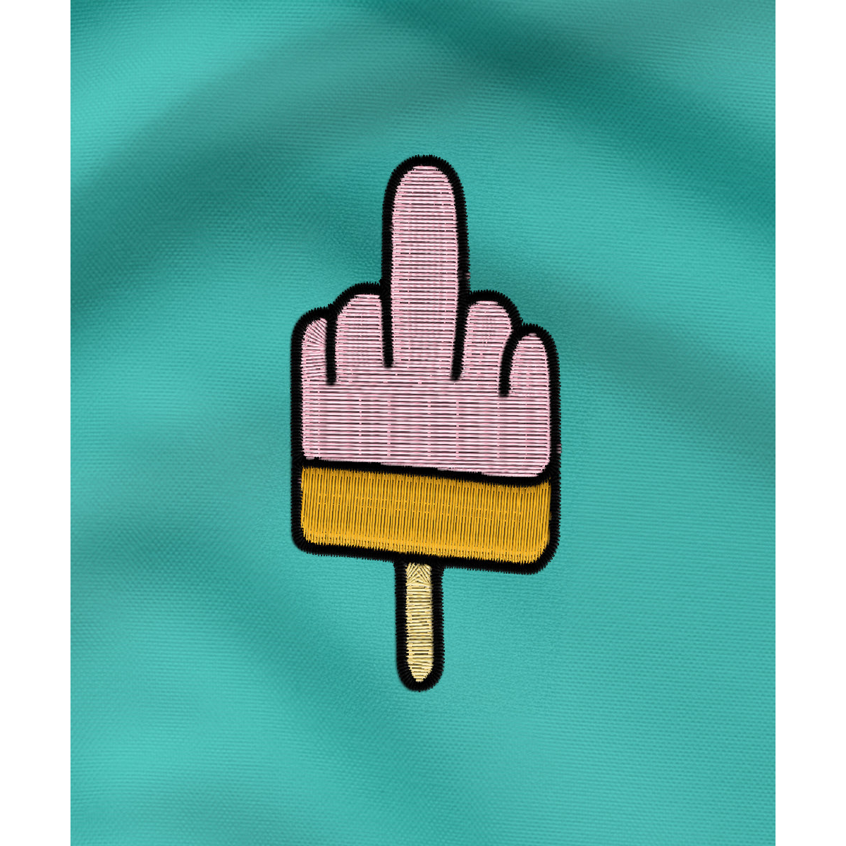 Mittelfinger Eis  - Unisex Sweater | 100% Bio-Baumwolle | Edler Stick