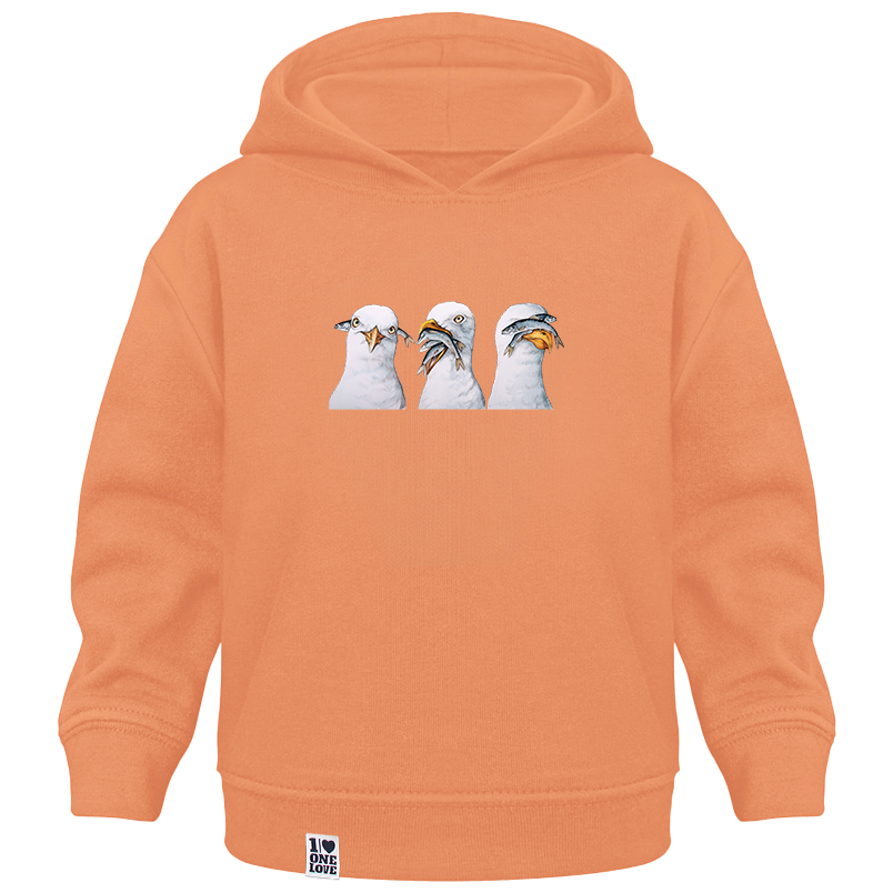 Möwenland Kuschel-Hoodie Baby – Natur Pur!