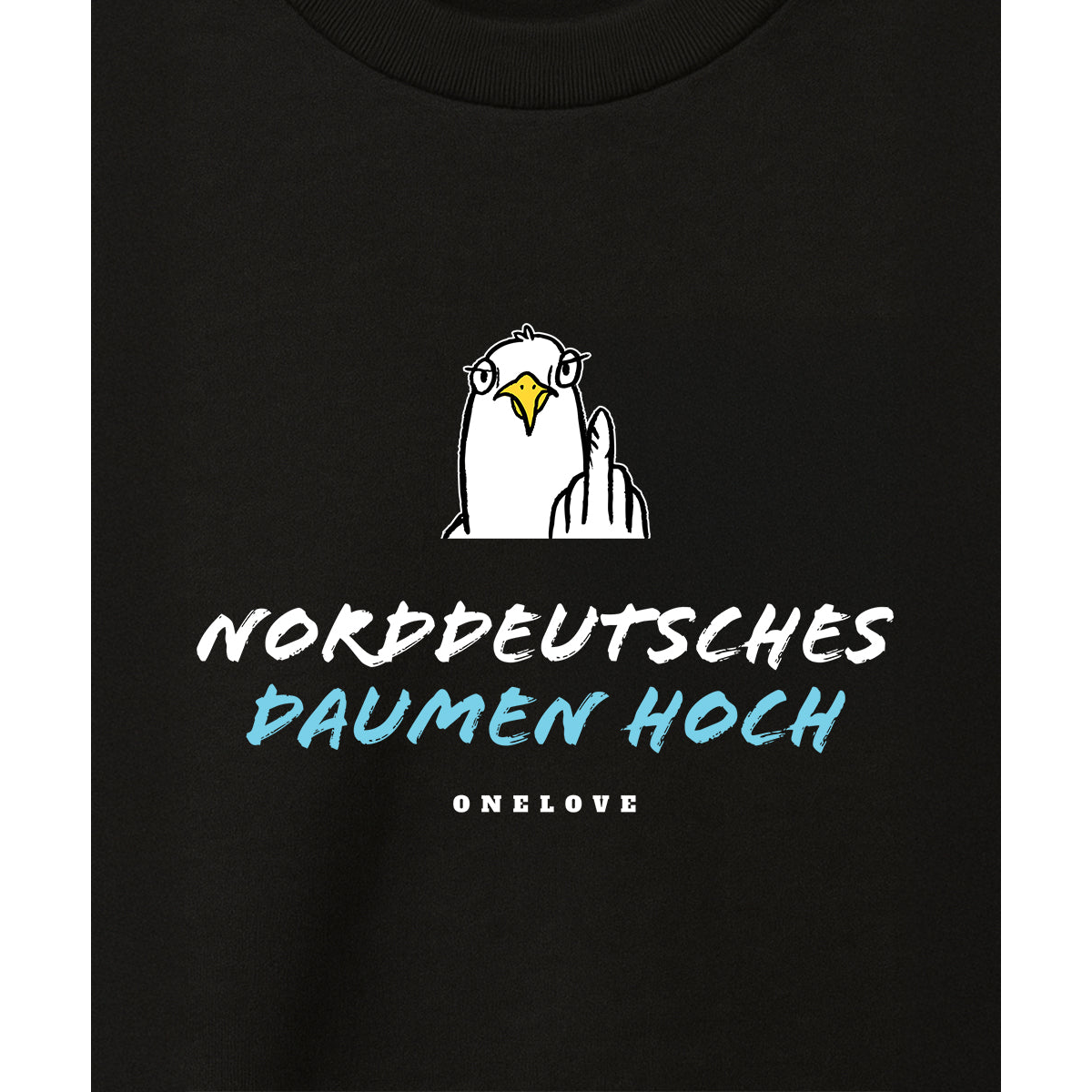 Norddeutsches Daumen hoch - Herren Shirt | 100% Baumwolle