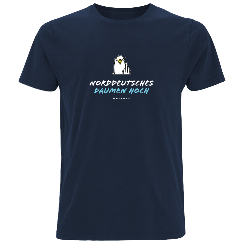 Norddeutsches Daumen hoch - Herren Shirt | 100% Baumwolle
