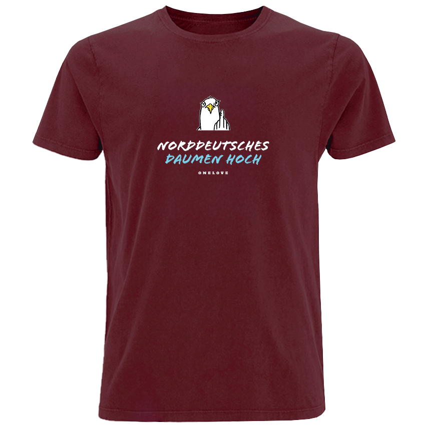 Norddeutsches Daumen hoch - Herren Shirt | 100% Baumwolle