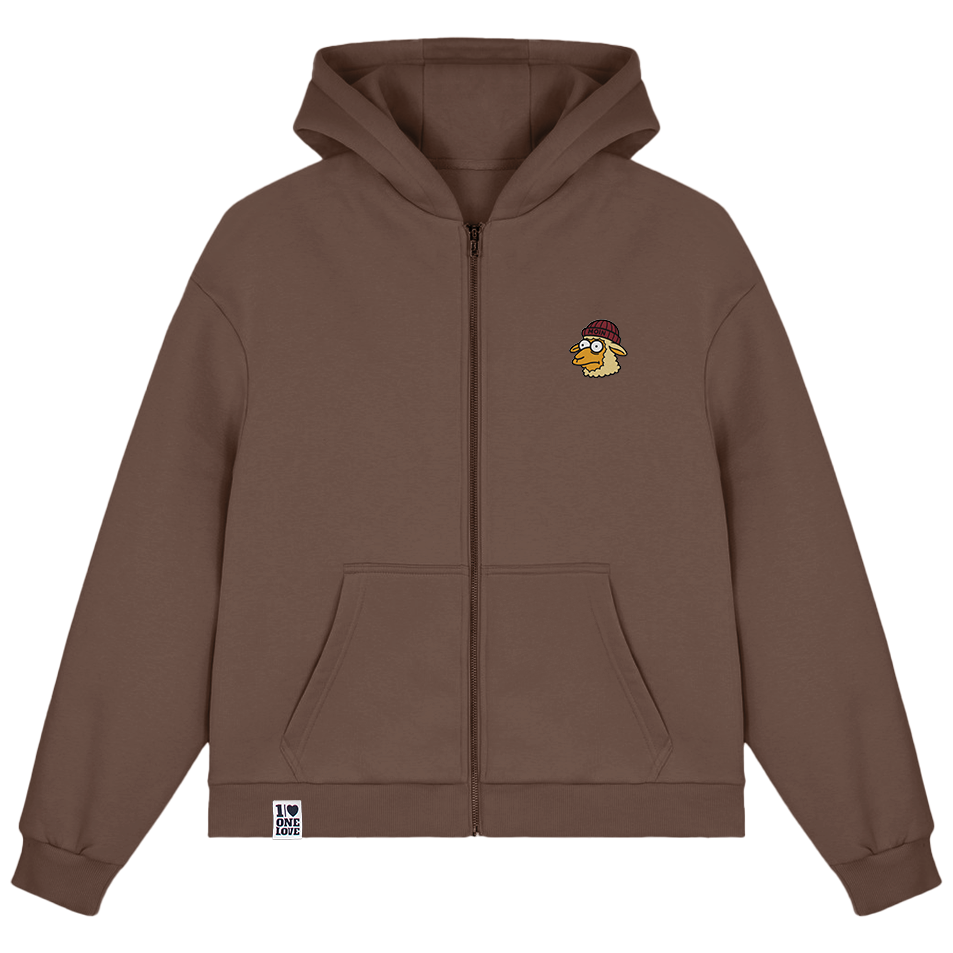 Moin Schaf Stick - Sweatjacke