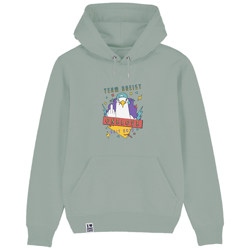 90er Team Dreist - Unisex Hoodie | 100% Bio-Baumwolle