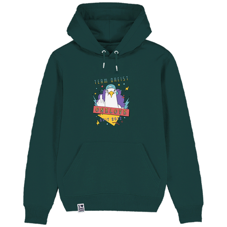 90er Team Dreist - Unisex Hoodie | 100% Bio-Baumwolle