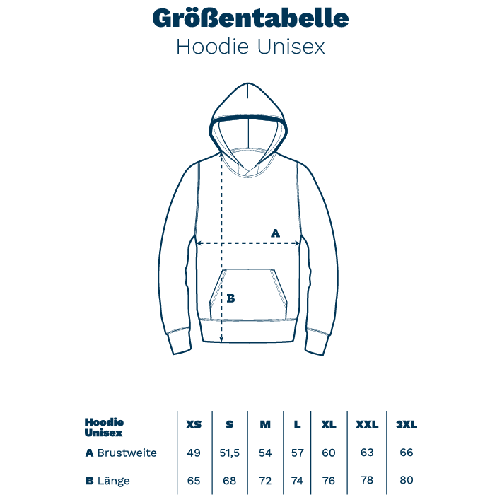 ONELOVE - Unisex Hoodie | 100% Bio-Baumwolle | Edler Stick