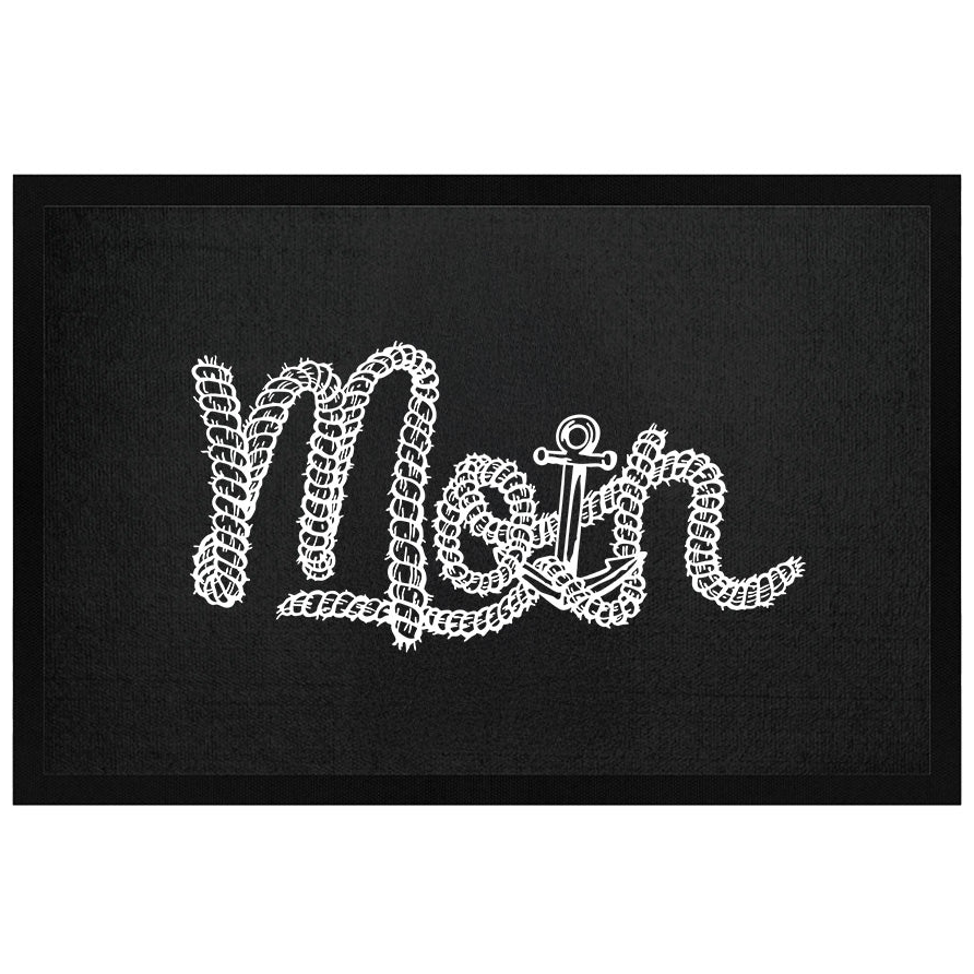 Moin  - Fußmatte mit Gummirand