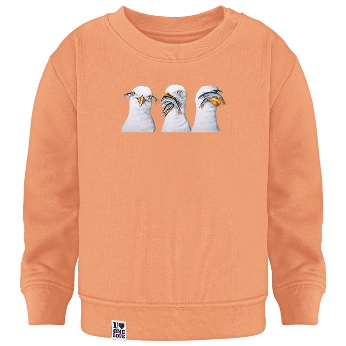 Möwenzauber – Baby-Sweater mit Meeresgefühl