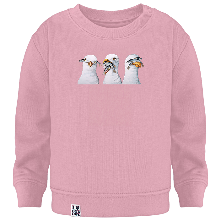 Möwenzauber – Baby-Sweater mit Meeresgefühl