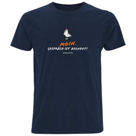 Moin. Gespräch ist beendet!  - Herren Shirt | 100% Baumwolle