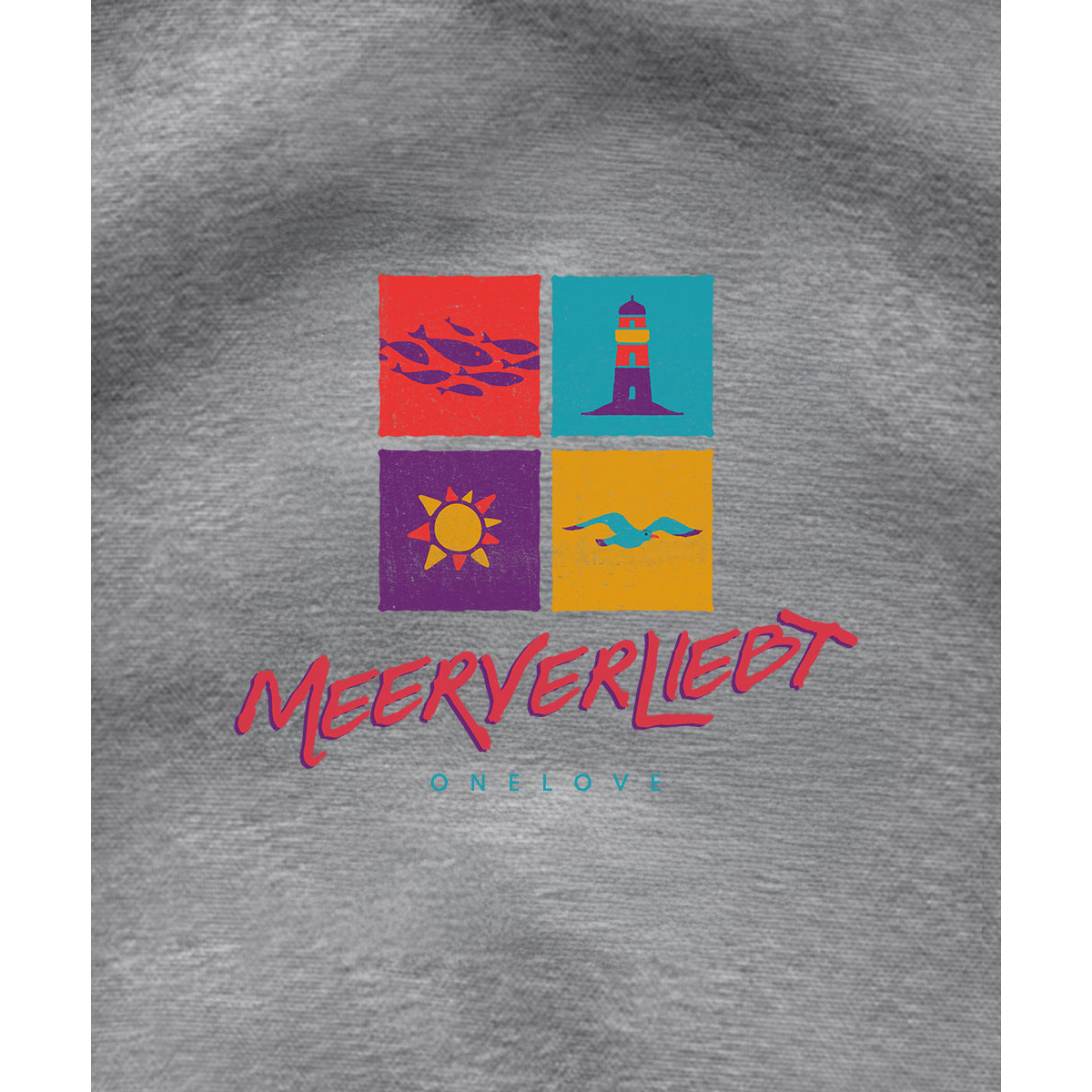 Meerverliebt Hoodie – Damen Hoodie | Bio-Baumwolle