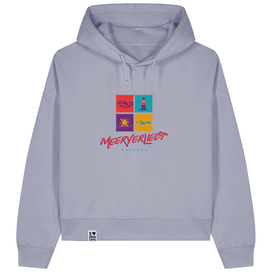 Meerverliebt Hoodie – Damen Hoodie | Bio-Baumwolle