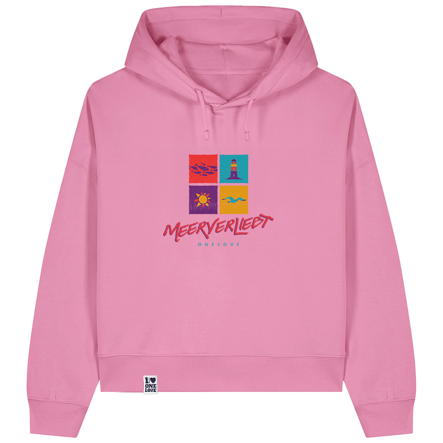 Meerverliebt Hoodie – Damen Hoodie | Bio-Baumwolle