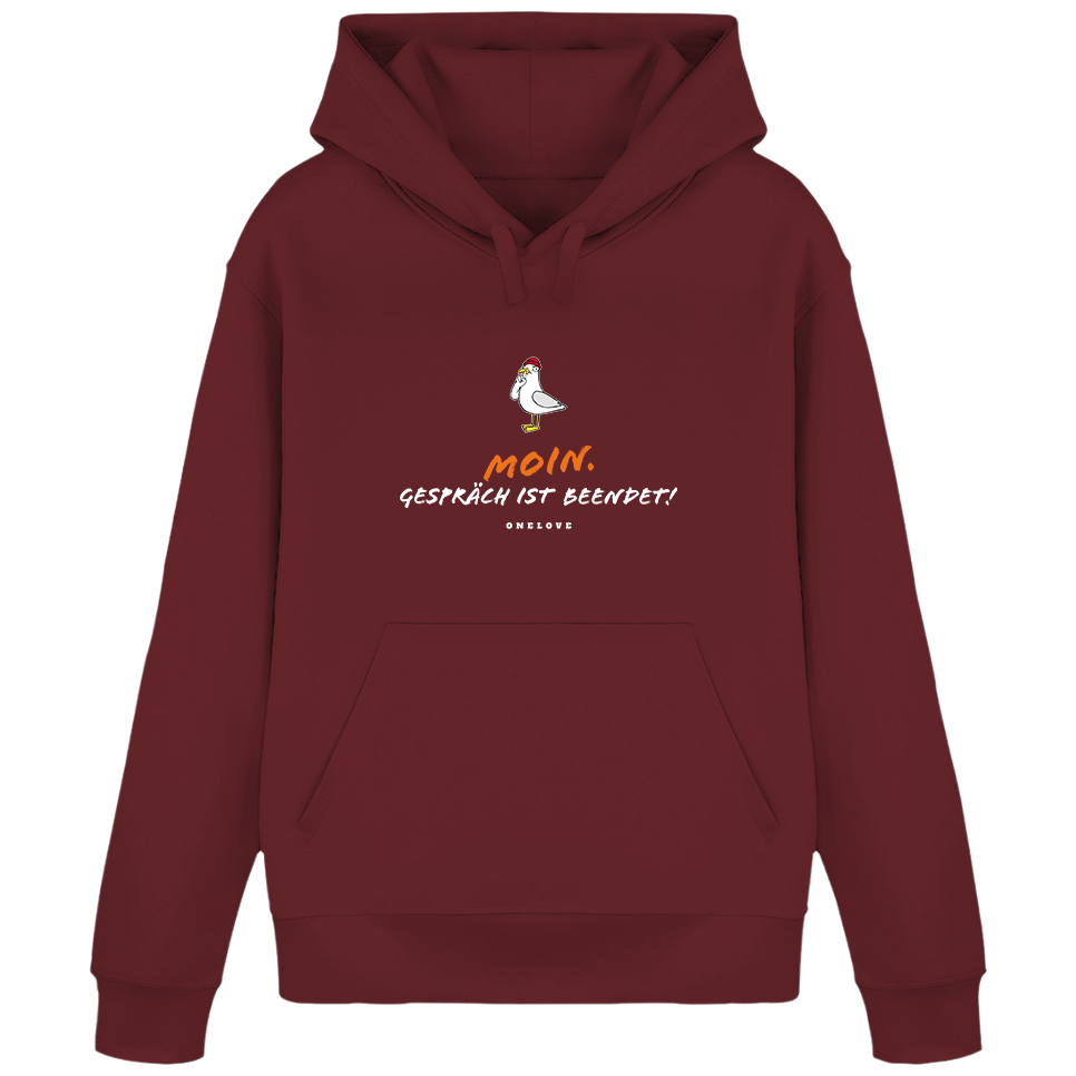 Moin. Gespräch beendet!  - Unisex Hoodie | 100% Baumwolle