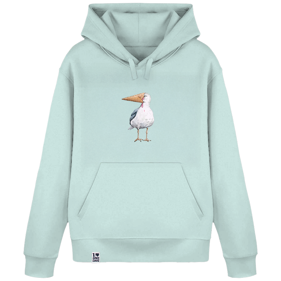 Eisvogel  - Unisex Hoodie | 100% Bio-Baumwolle