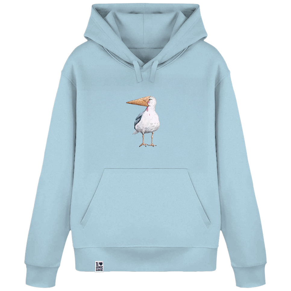 Eisvogel  - Unisex Hoodie | 100% Bio-Baumwolle