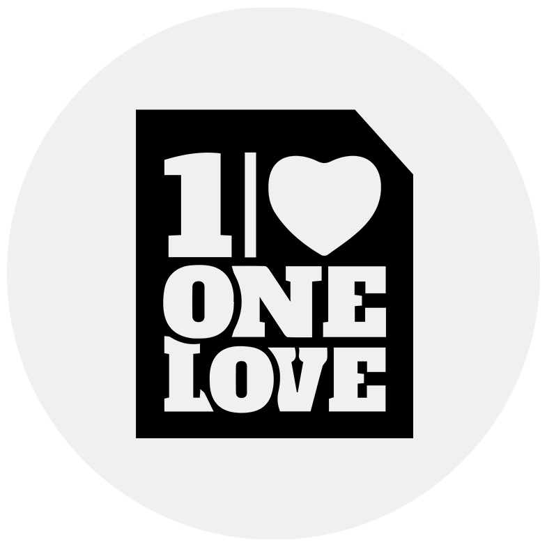 ONELOVE - Herren Shirt | 100% Bio-Baumwolle