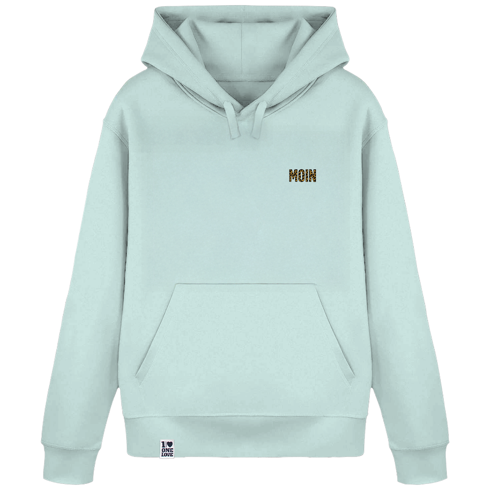 Moin-Leo - Unisex Hoodie | 100% Bio-Baumwolle | Edler Stick