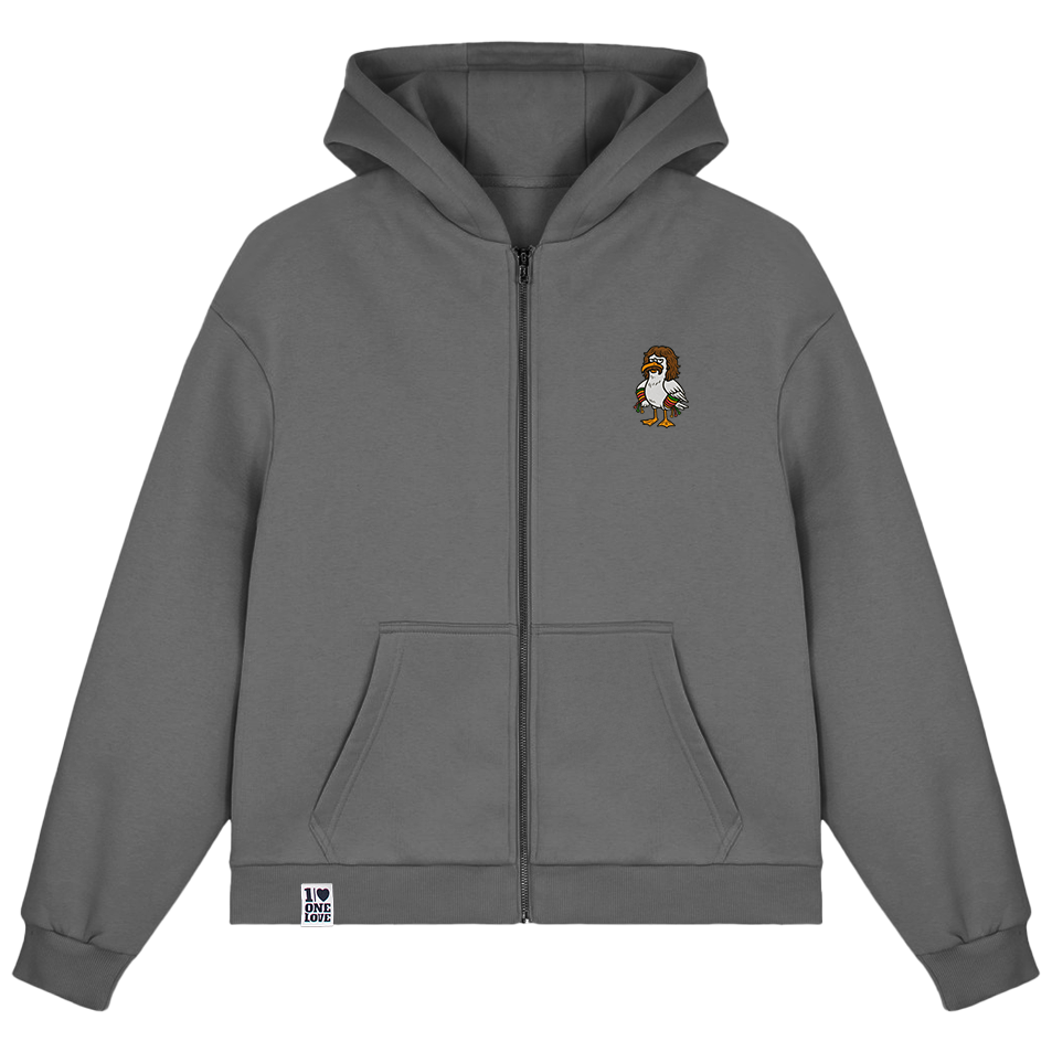 Möwe Wolle Stick  - Sweatjacke